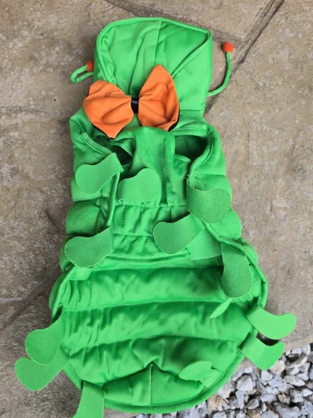Green Caterpillar Dog Costume Sz M NWOT
